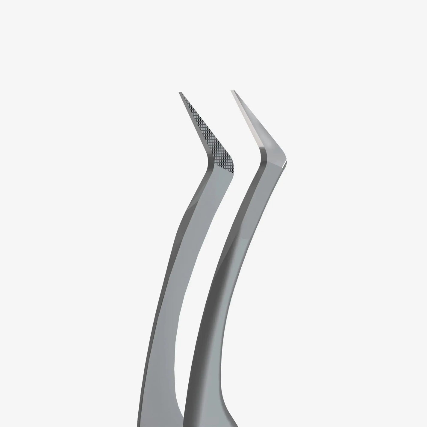Professional eyelash tweezers with fiber tips EXPERT 45/2 SCOOP LASHES