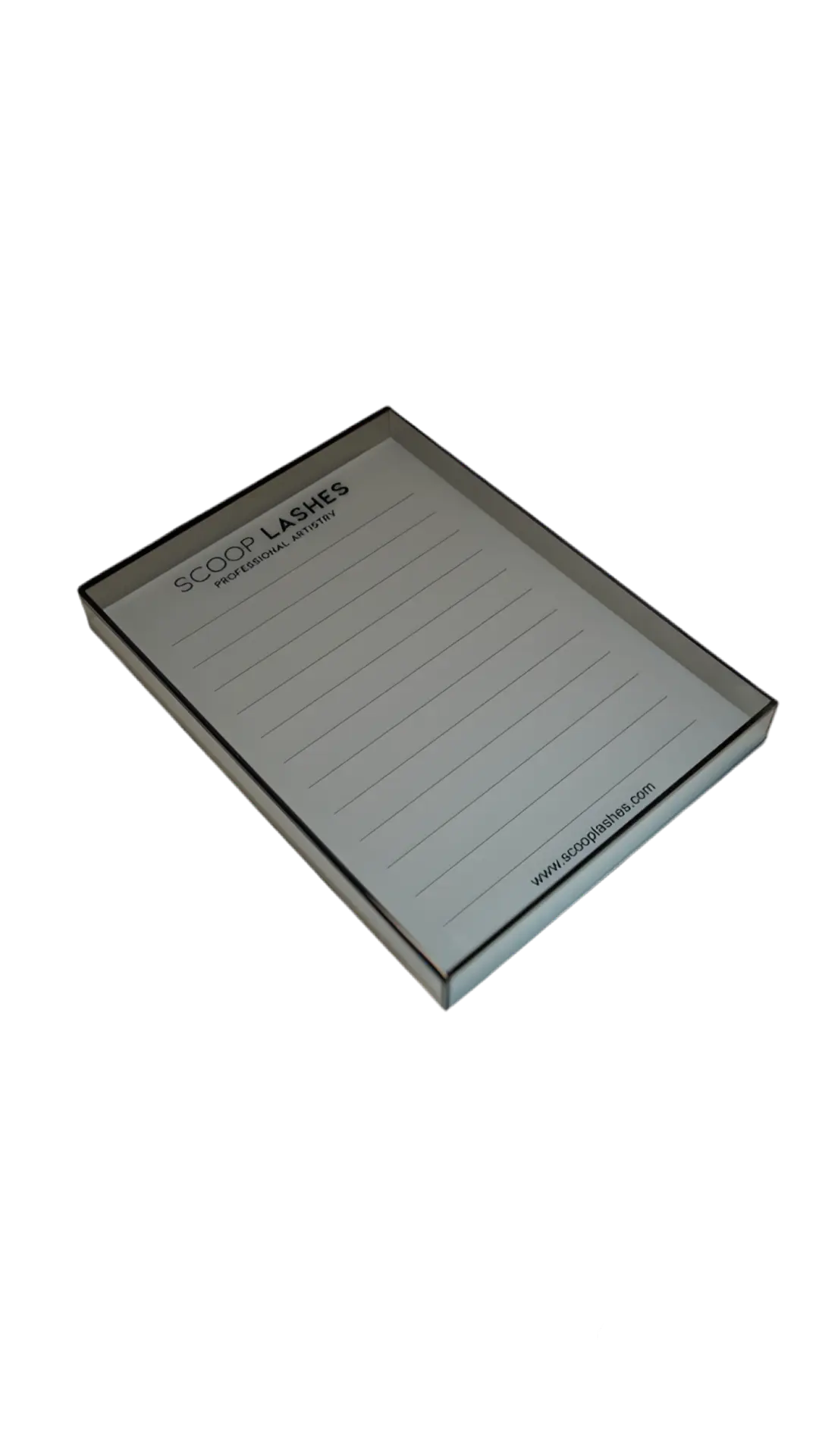 Acrylic Plate Size XL for Premades - SCOOP LASHES